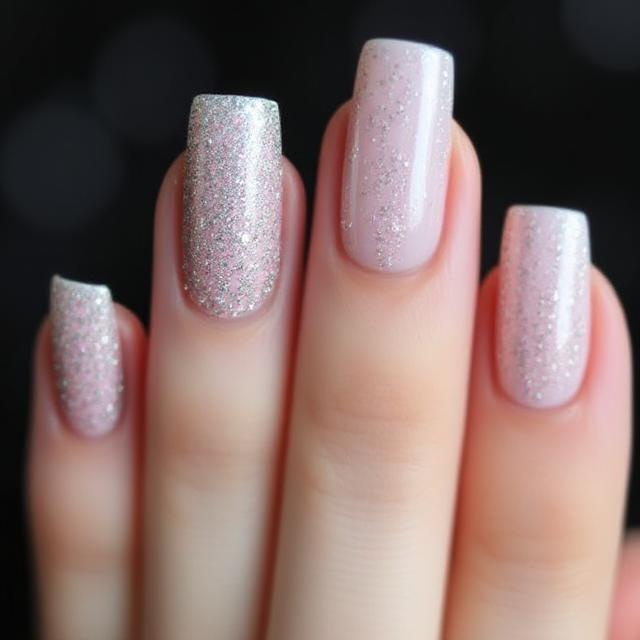 Nail Design Ideas with Glitter