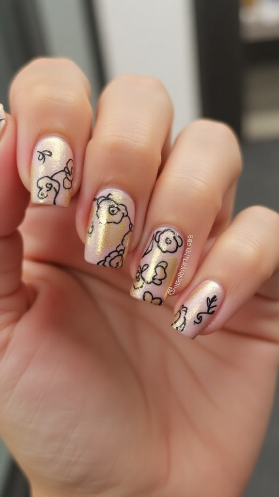 Flower Nail Design Ideas