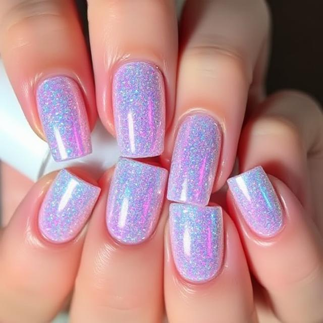 Nail Design Ideas with Glitter