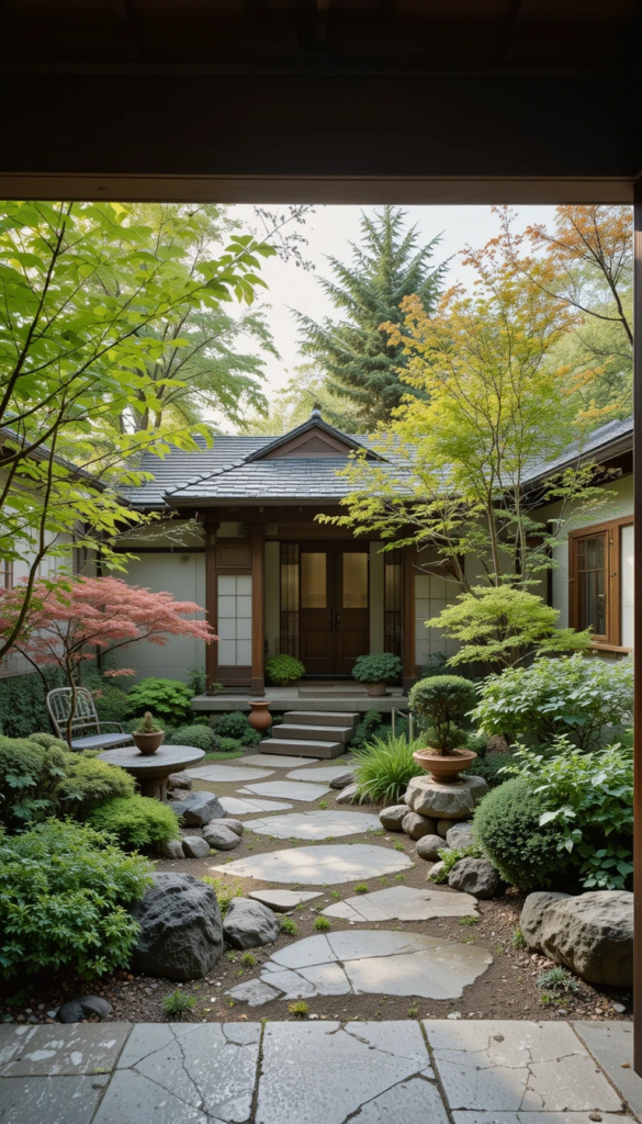 Backyard Japanese Garden Design Ideas 