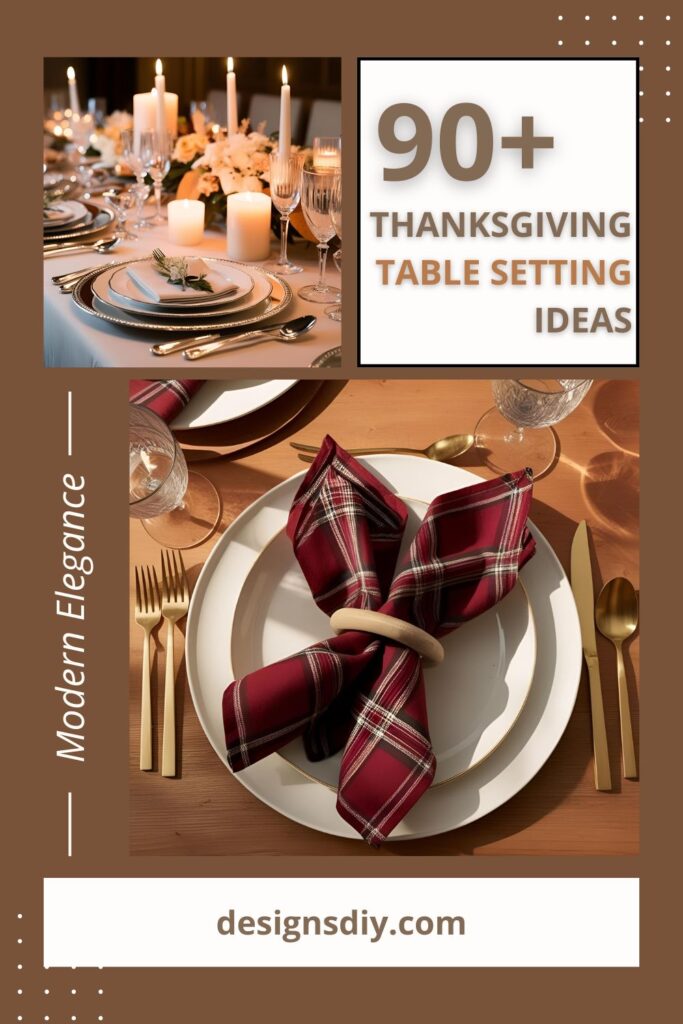 Thanksgiving Table Setting Ideas