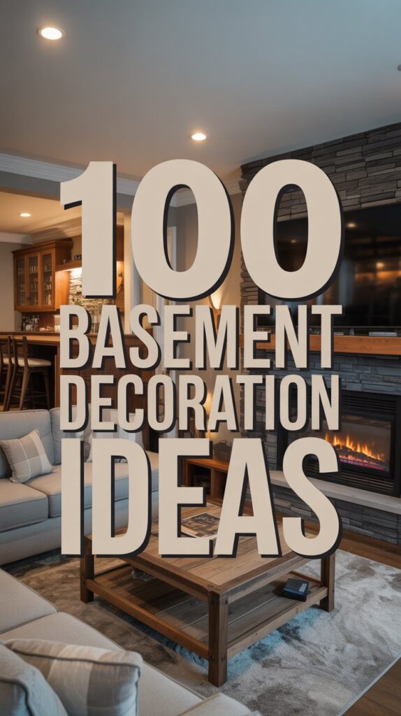Basement Decoration Ideas