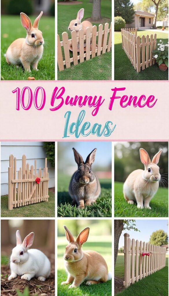 Bunny Fence Ideas