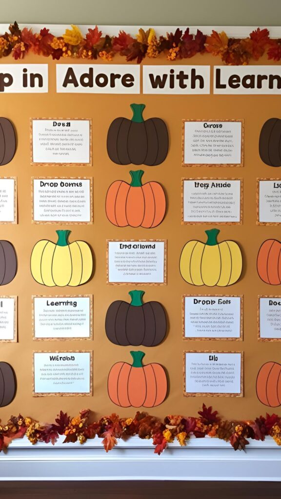Fall Bulletin Board Ideas