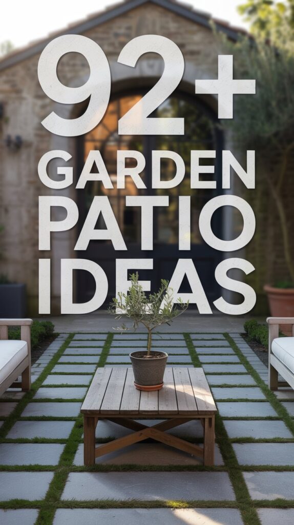 Garden Patio Ideas