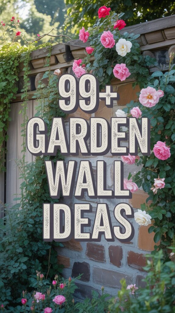 Garden Wall Ideas 