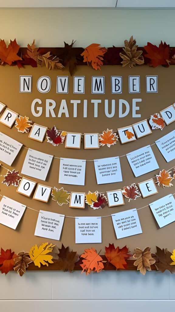 November Bulletin Board Ideas