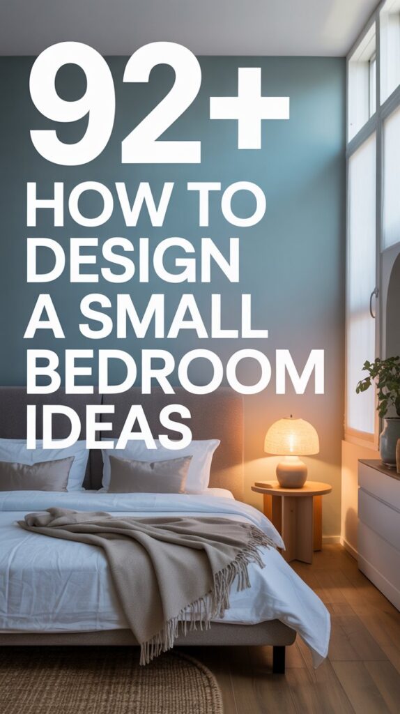 design a small bedroom ideas