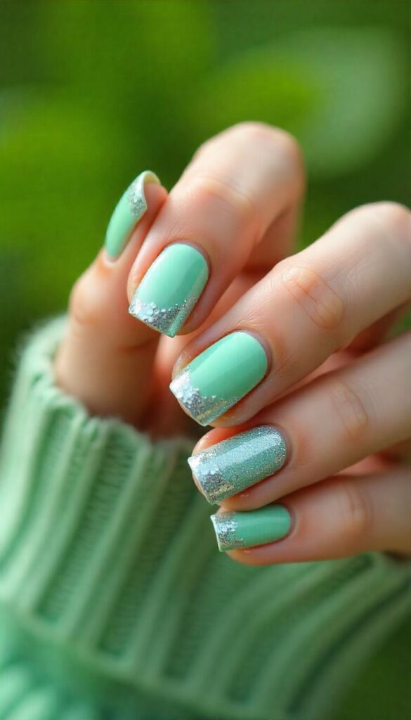 Green Nail Design Ideas