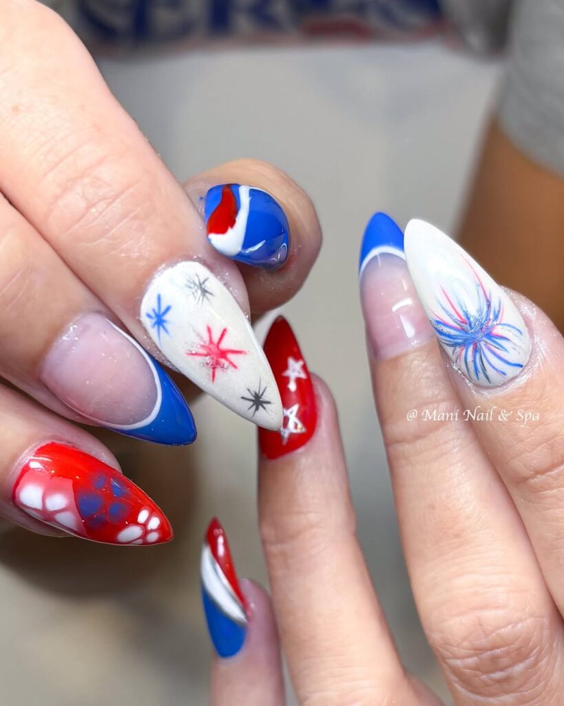 4th of July Nail Design Ideas