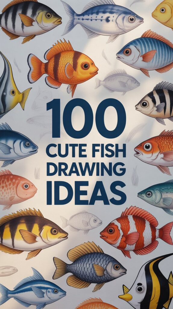 Cute Fish Drawing Ideas