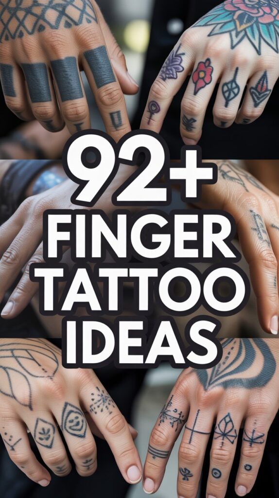 Finger Tattoo Ideas 