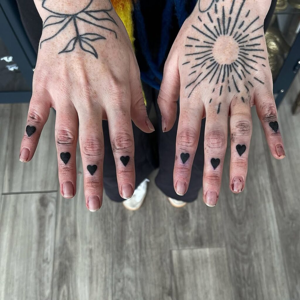 Finger Tattoo Ideas 