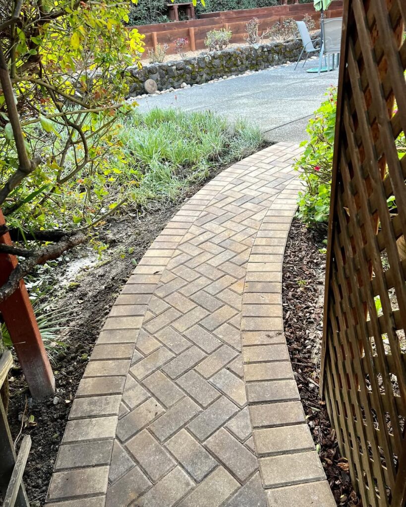 Paver Sidewalk Ideas