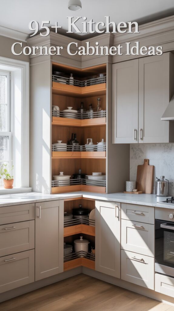 Kitchen Corner Cabinet Ideas