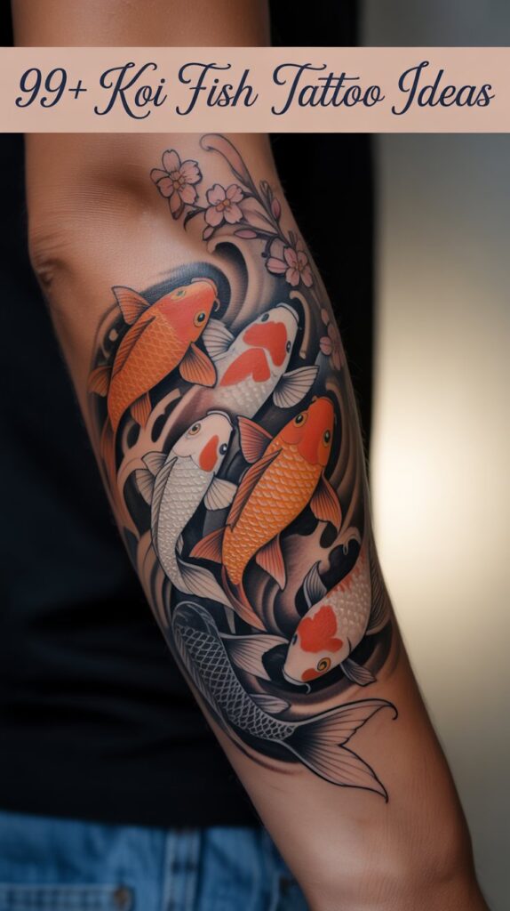Koi Fish Tattoo Ideas 
