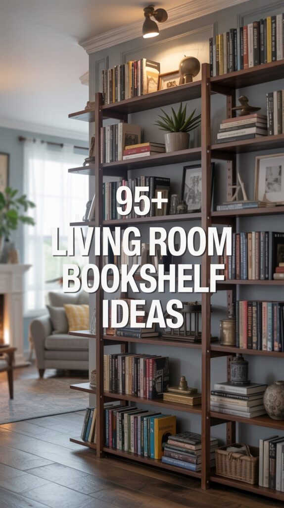 Living Room Bookshelf Ideas