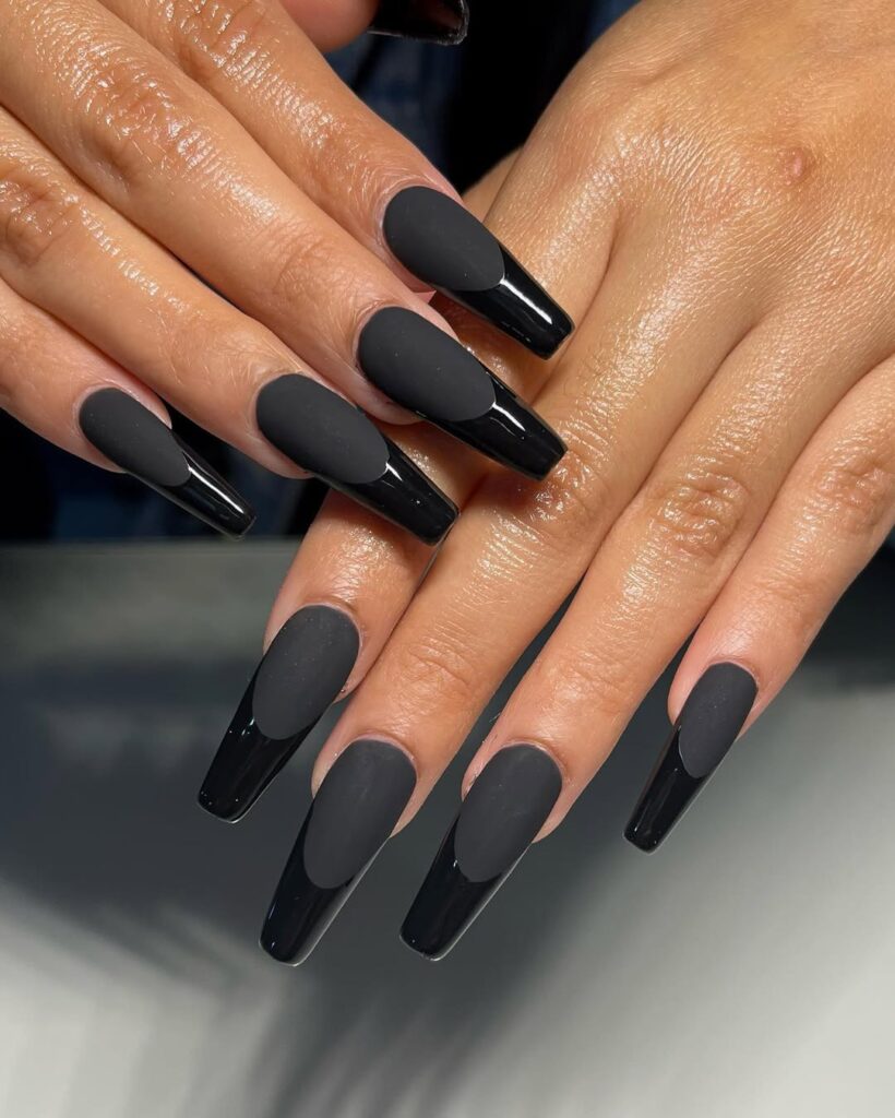 Black Nail Design Ideas