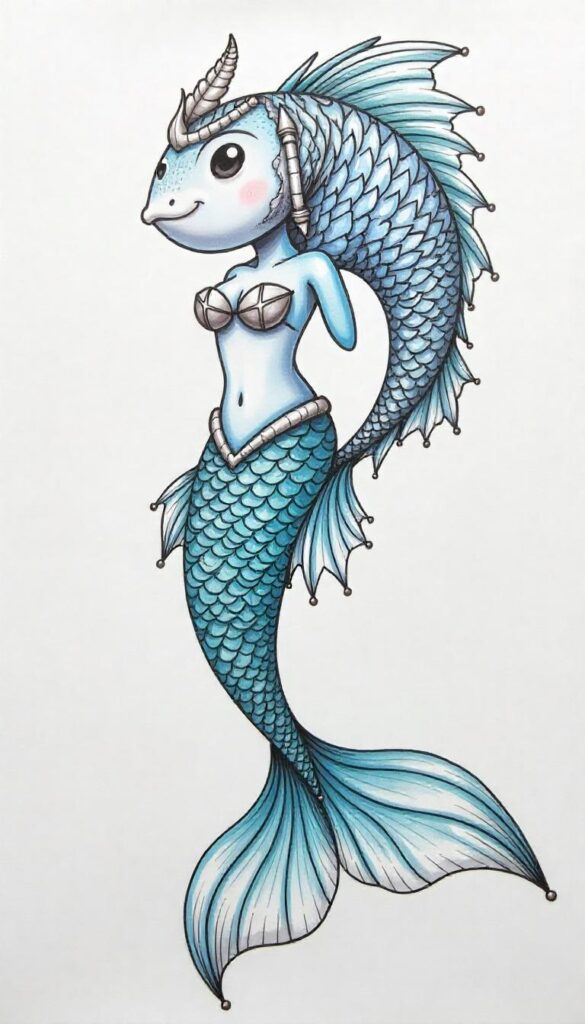 Cute Fish Drawing Ideas