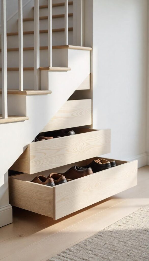 Under Stairs Storage Ideas