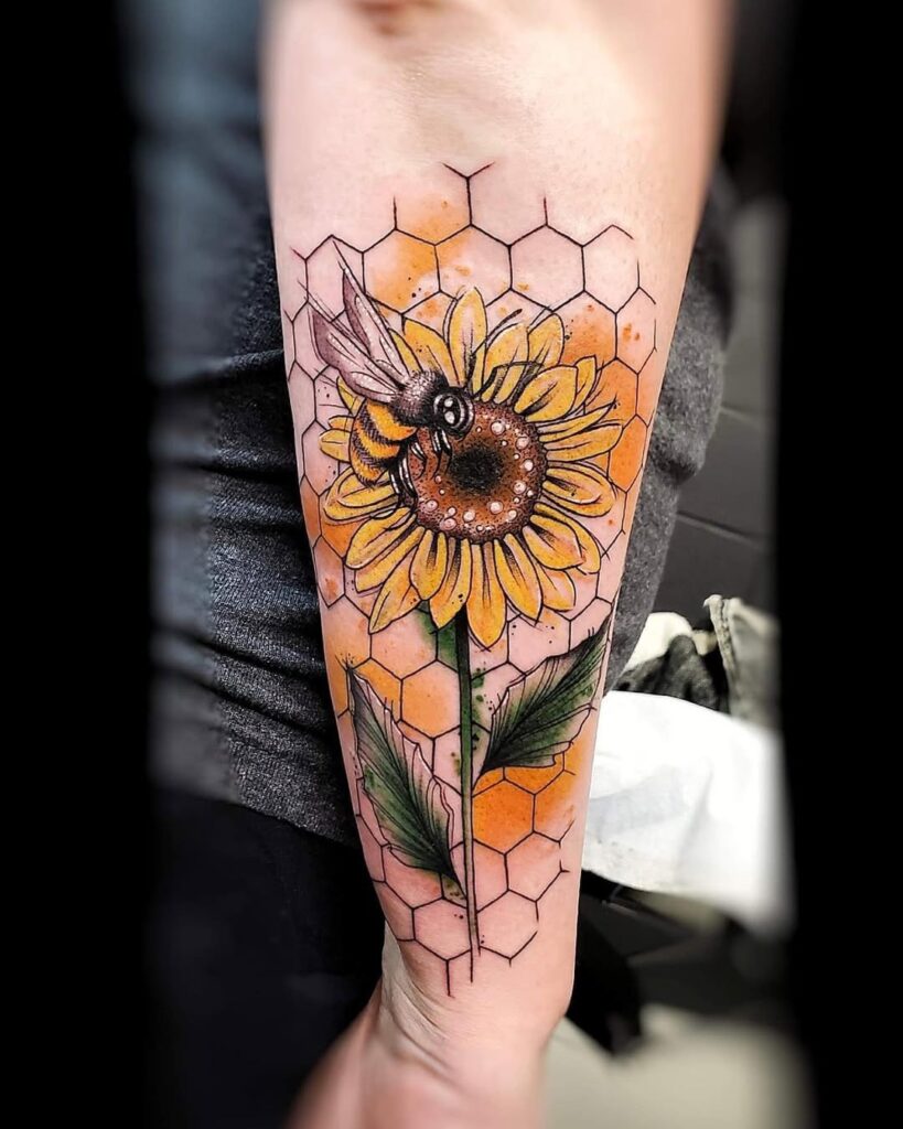Sunflower Tattoo Ideas