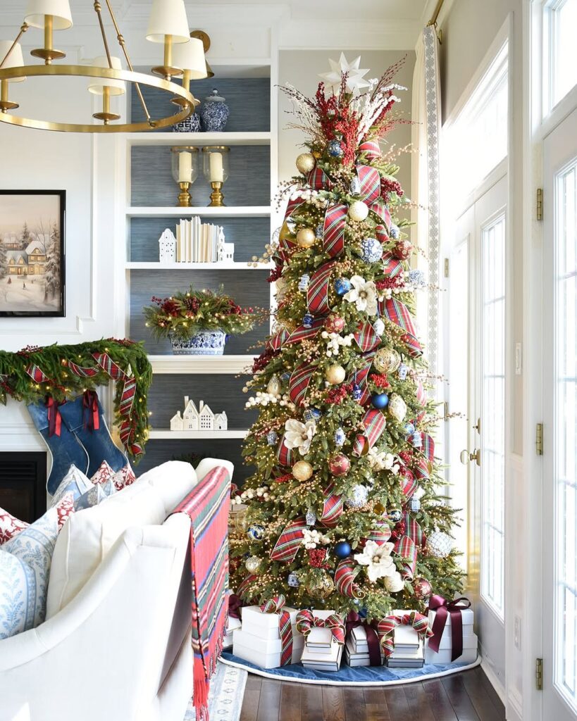 Christmas Tree Ribbon Ideas